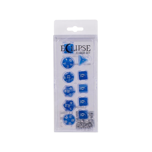 Ultra Pro Eclipse 11 Dice Set Pacific Blue