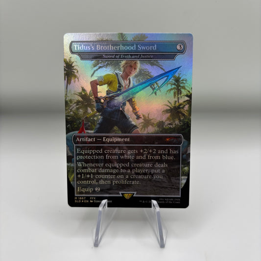 Tidus's Brotherhood Sword - Sword of Truth and Justice - Secret Lair Drop Series Single Card