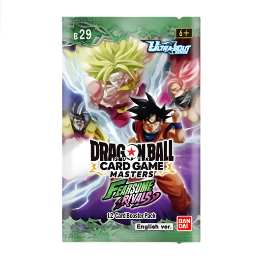 Dragon Ball Masters New Series Fearsome Rivals Booster Pack B29