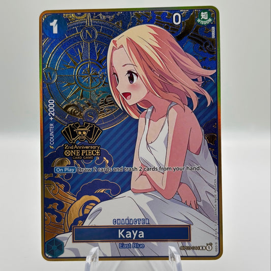 Kaya (One Piece Japanese Version 2nd Anniversary Set) - One Piece Promotion Cards Single card