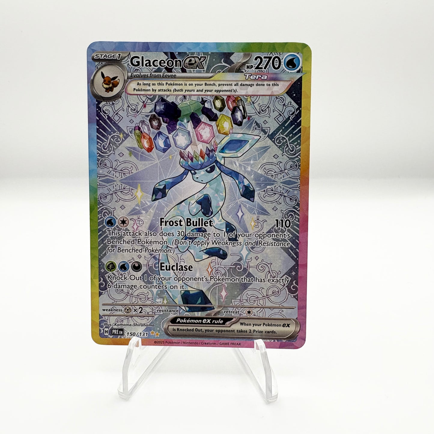 Glaceon ex - 150/131 - SV: Prismatic Evolutions (PRE)