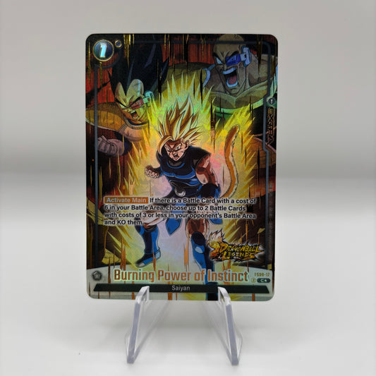 Burning Power of Instinct (Bonus Pack Alternate Art) - Starter Deck 9: Shallot (FS09) Single Card