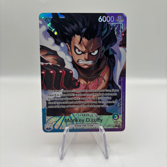 Monkey.D.Luffy (040) (Alternate Art) - A Fist of Divine Speed (OP11) Single Card