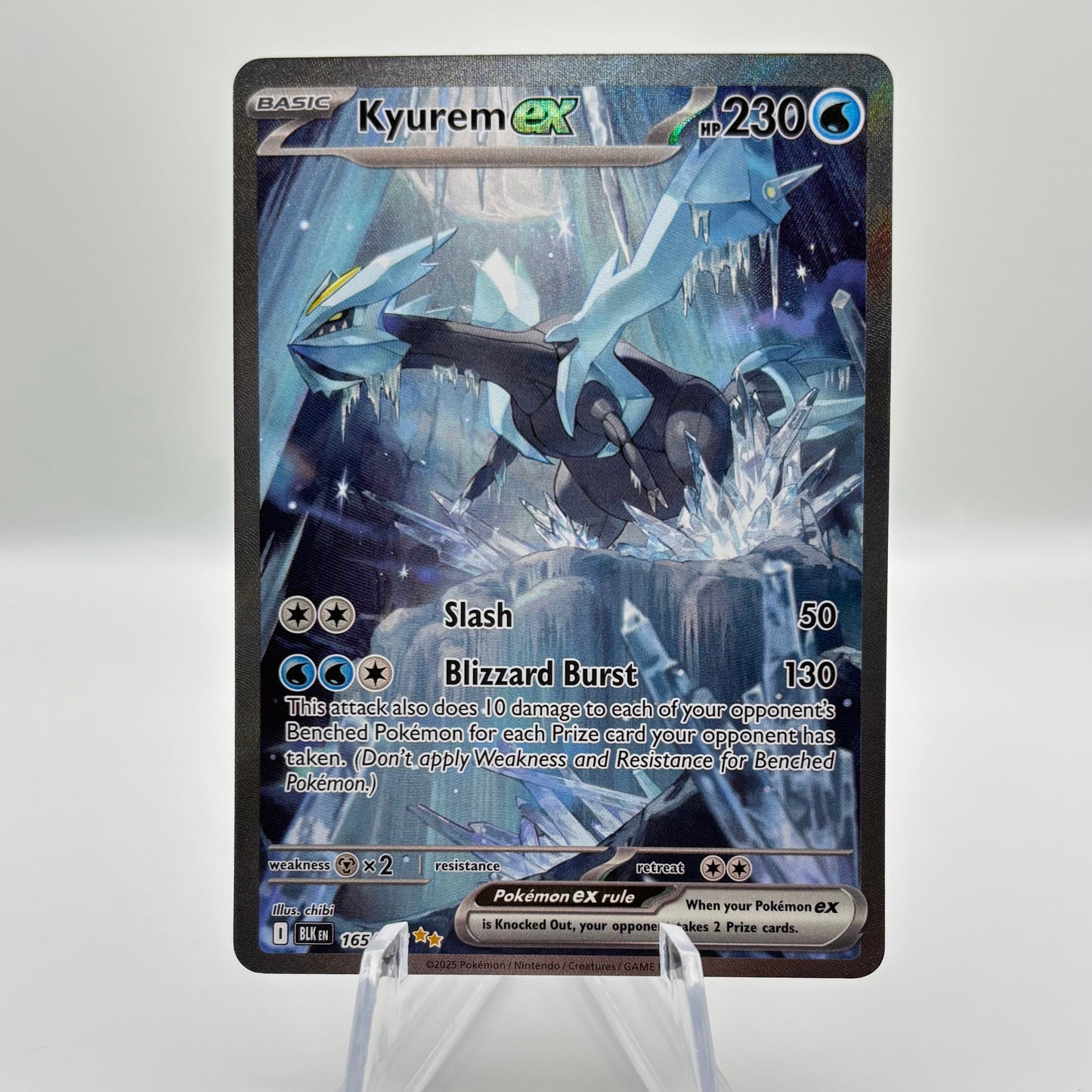 Kyurem ex - 165/086 - SV: Black Bolt Single card