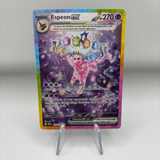 Espeon ex - 155/131 - SV: Prismatic Evolutions Single Card