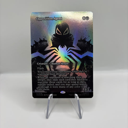 Opposition Agent (Borderless Foil) - Marvel Universe Eternal-Legal Single Card