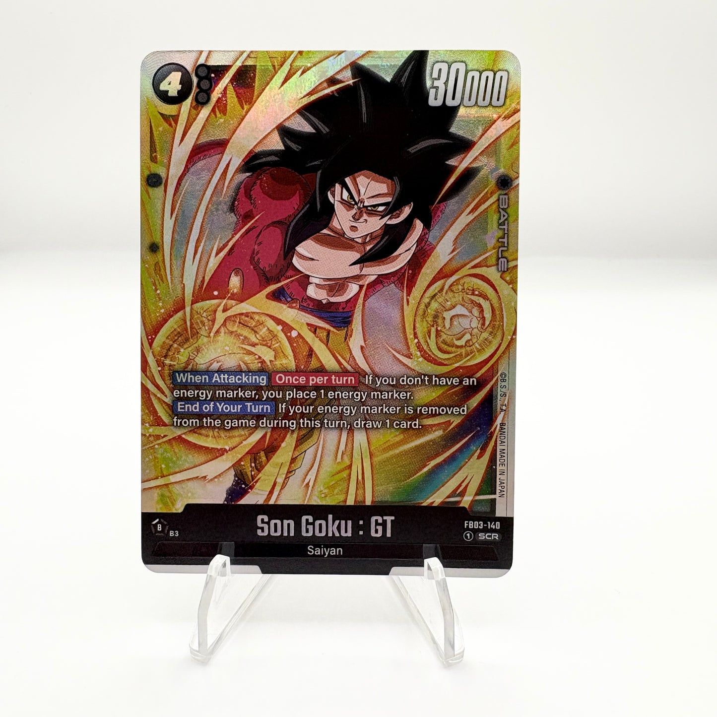 Son Goku : GT - FB03-140 - Raging Roar (FB03)