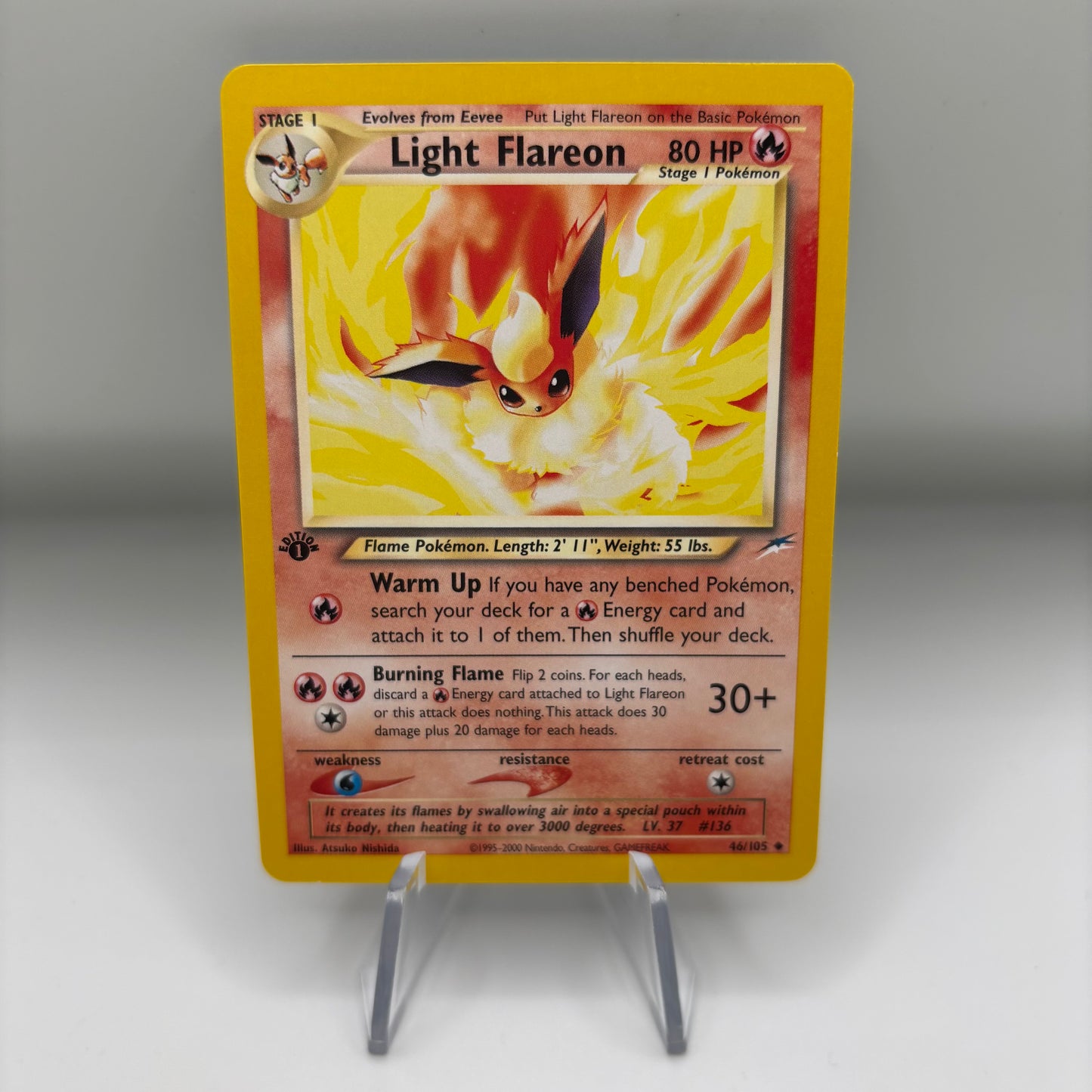 Light Flareon - Neo Destiny (N4) 1st Edition Near Mint