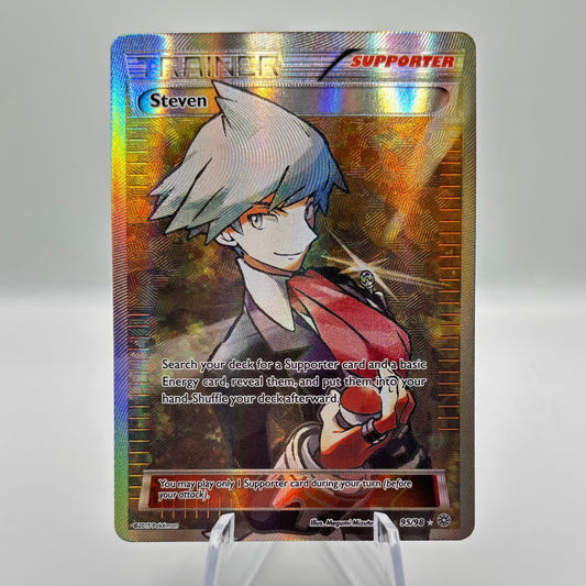 Steven (Full Art) - XY - Ancient Origins Single Card