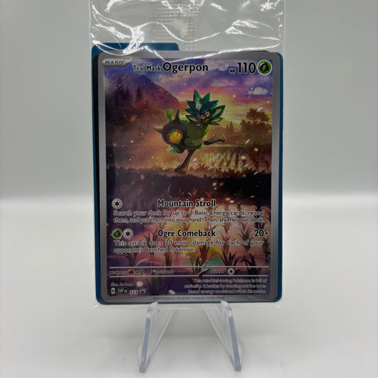 Teal Mask Ogerpon - 123 - SV: Scarlet & Violet *sealed promo* Single Card