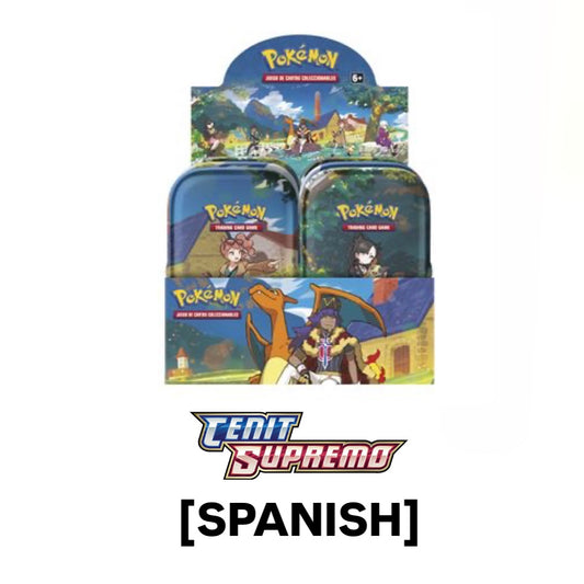 Pokémon TCG: Spanish Crown Zenith Mini Tin (Style May Vary)