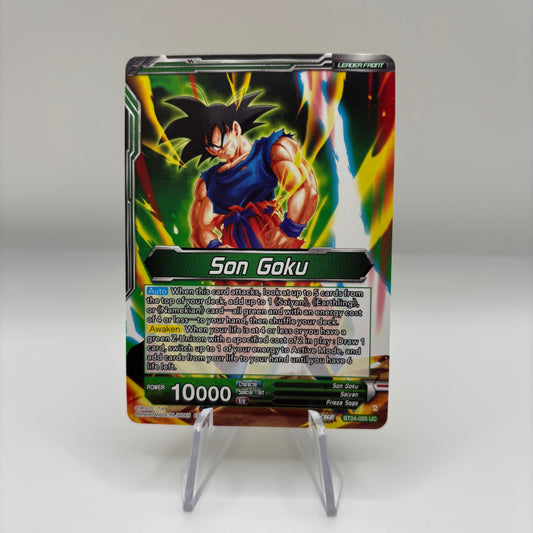 Son Goku // SS Son Goku, Beginning of a Legend (SLR) - Beyond Generations Single Card