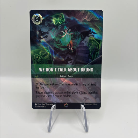 We Don't Talk About Bruno (Enchanted) - Ursula's Return 213/204 Single Card