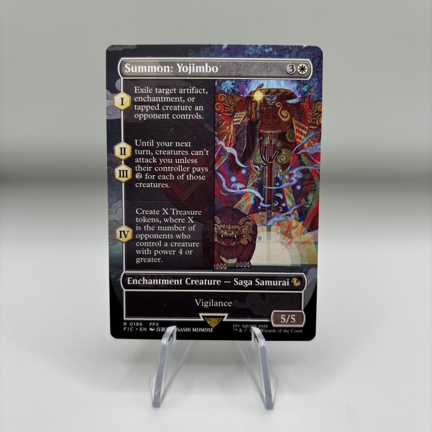 Summon: Yojimbo (Borderless) - Commander: FINAL FANTASY Single Card