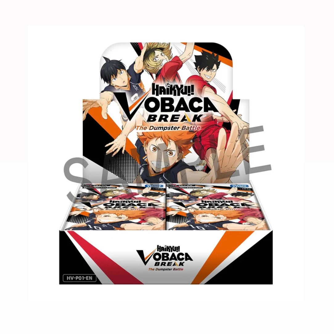 Haikyu!! Vobaca Break The Dumpster Battle English Edition Booster Box