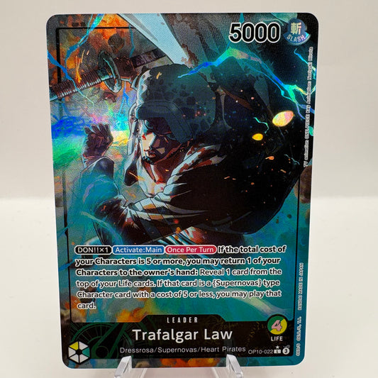 Trafalgar Law (022) (Parallel) - Royal Blood (OP10) Single Card