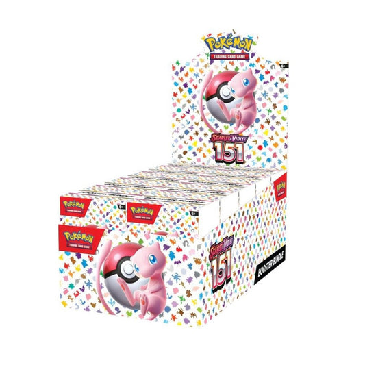 Pokemon TCG: 151 Boost Bundle Display