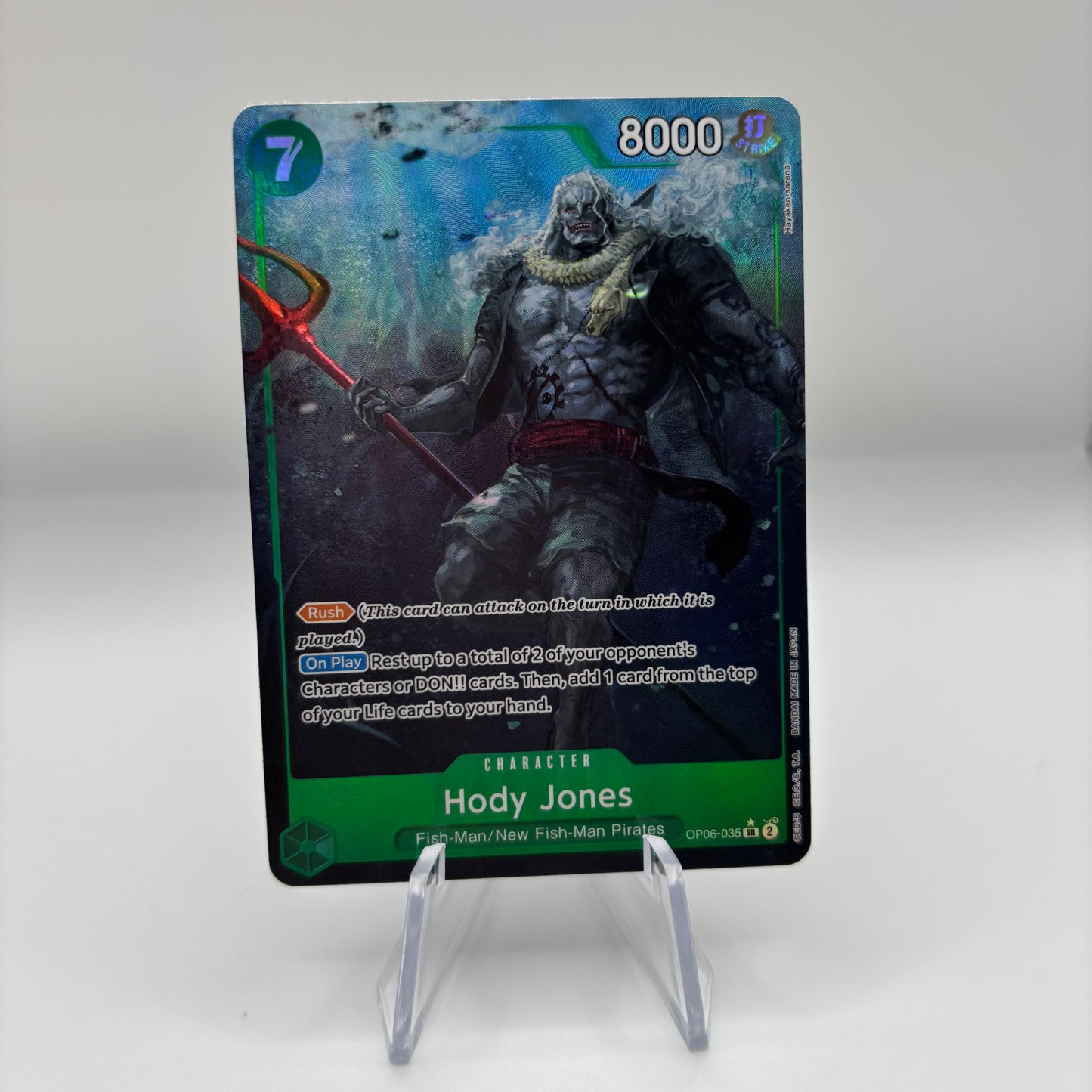 Hody Jones (035) (Alternate Art) - Wings of the Captain Single Card