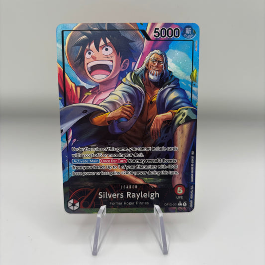 Silvers Rayleigh (Alternate Art) - Legacy of the Master (OP12) Single Card