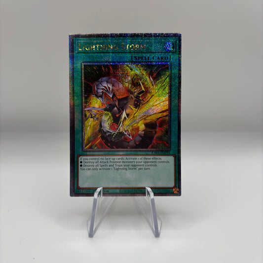 Yu-Gi-Oh - Lightning Storm Quarter Century Rare