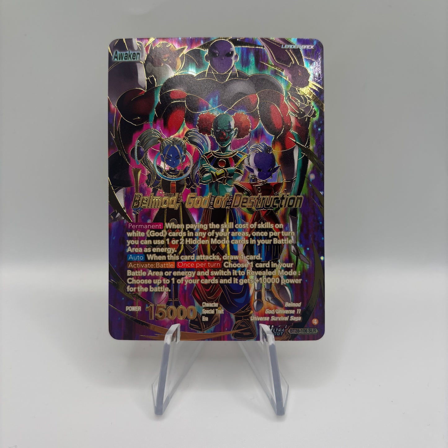 Belmod // Belmod, God of Destruction (SLR) - Prismatic Clash Single Card