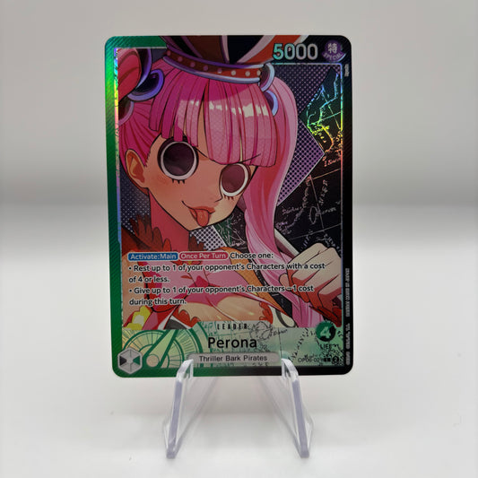 Perona Leader OP06-021 Alternate Art - Wings of the Captain Single Card