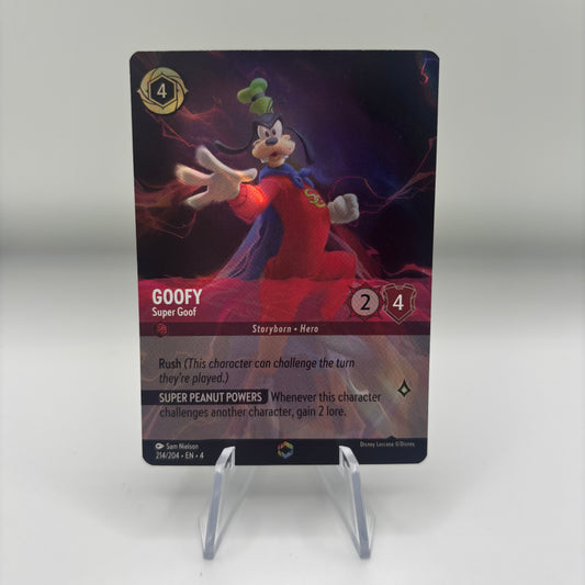 Goofy - Super Goof (Enchanted) - Ursula's Return (4) Single Card