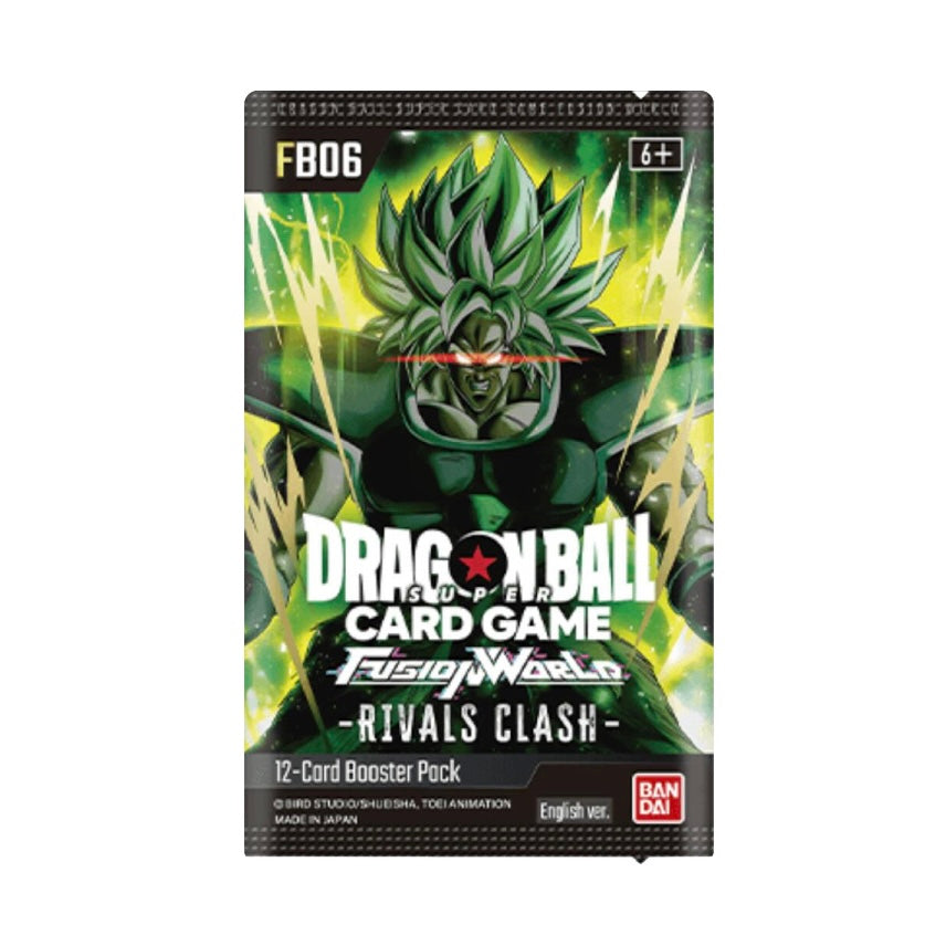 Dragon Ball Fusion World Rivals Clash FB06 Booster Pack