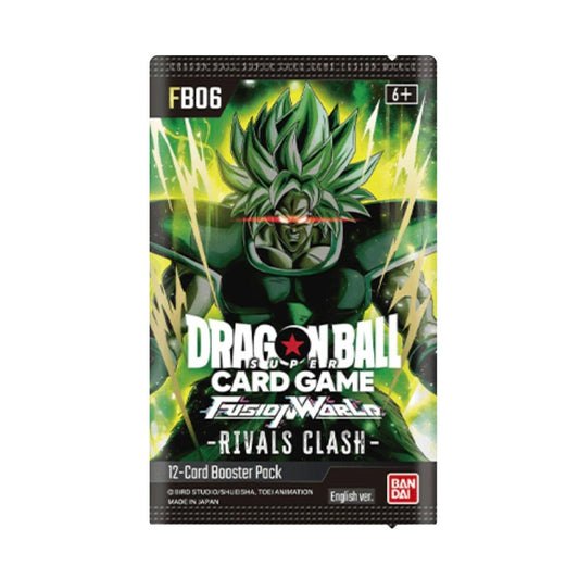 Dragon Ball Fusion World Rivals Clash FB06 Booster Pack