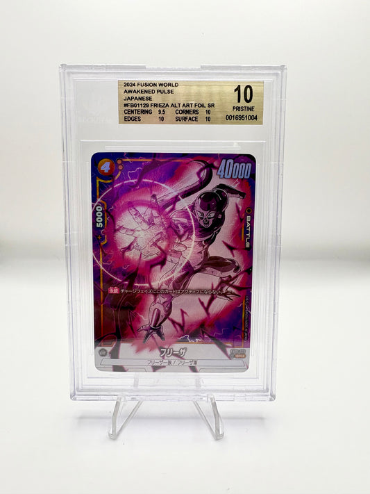 BGS 10 2024 Fusion World Awakened Pulse Japanese Frieza FB01-129 Alt Art SR