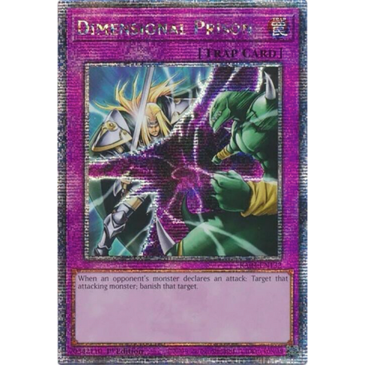 Yu-Gi-Oh - Dimensional Prison Quarter Century Rare