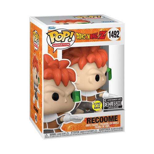 Dragon Ball Z Recoome Glow-in-the-Dark Funko Pop! Vinyl Figure #1492 - Entertainment Earth