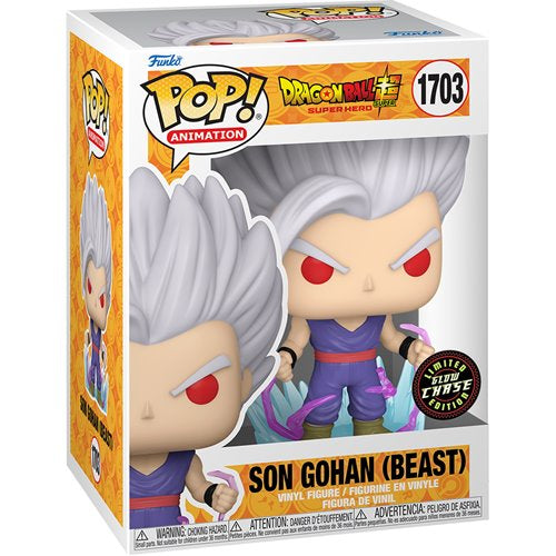 Dragon Ball Super: Super Hero Son Gohan (Beast) Funko Pop! Vinyl Figure #1703 CHASE