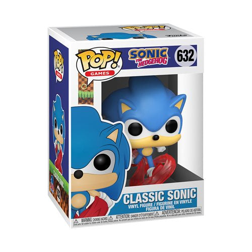 onic the Hedgehog 30th Anniversary Running Sonic Funko Pop! Vinyl Figure #632