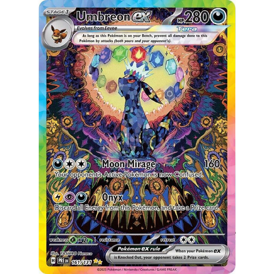Umbreon ex - 161/131 - SV: Prismatic Evolutions