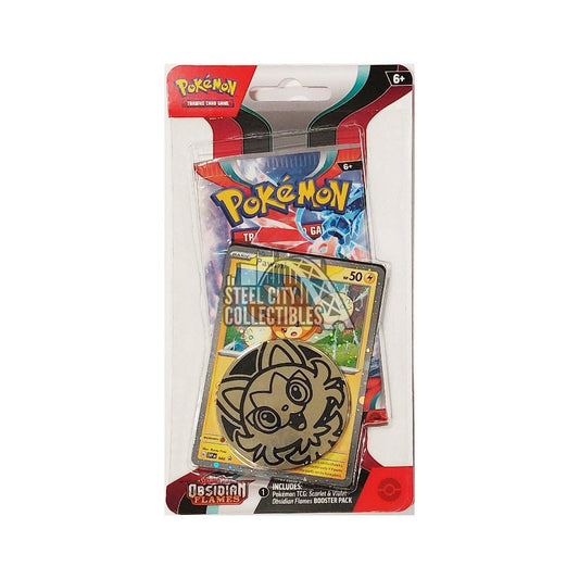 Pokemon Scarlet & Violet Obsidian Flames Checklane Blister Pack