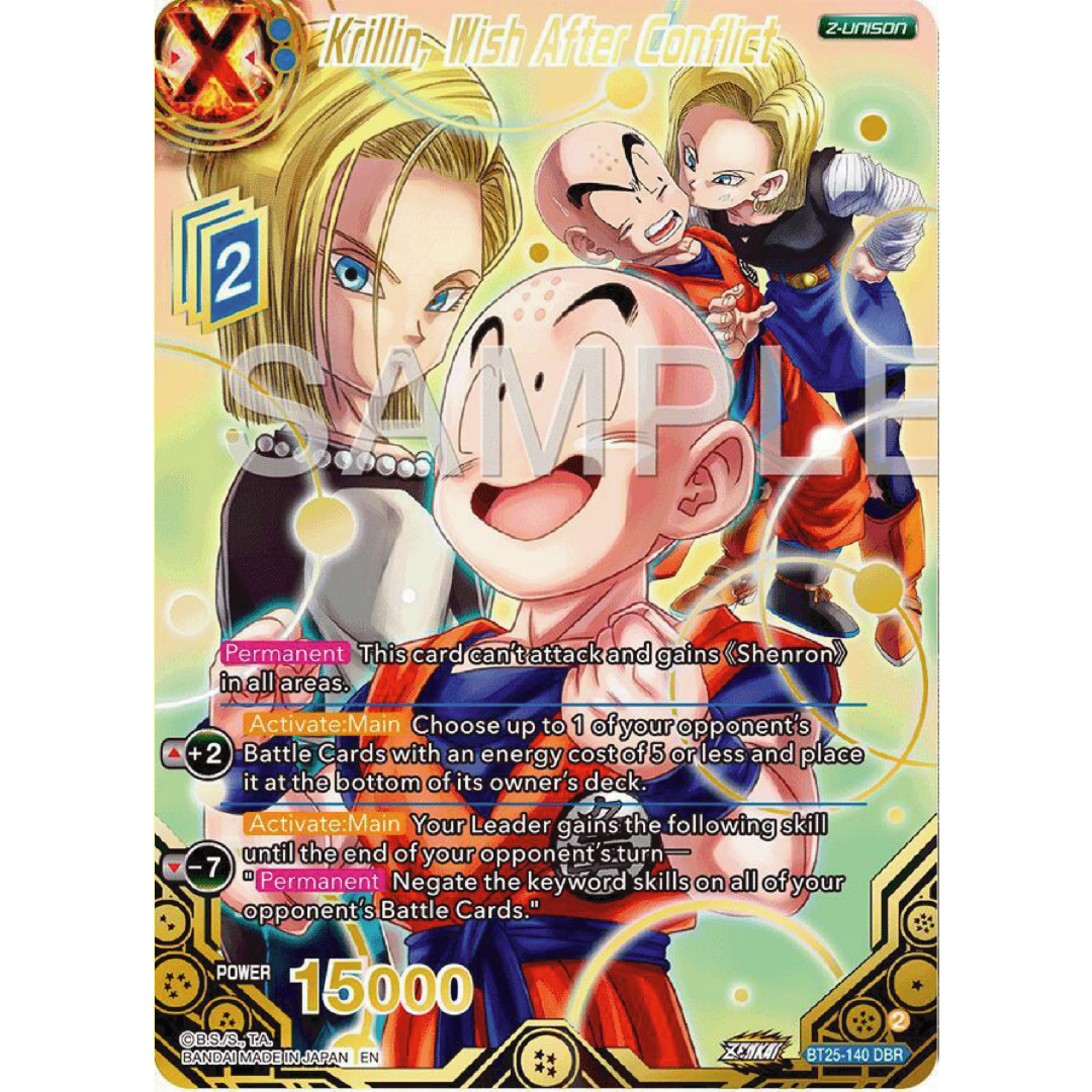 Krillin, Wish After Conflict (DBR) - Legend of the Dragon Balls