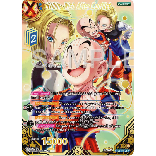 Krillin, Wish After Conflict (DBR) - Legend of the Dragon Balls