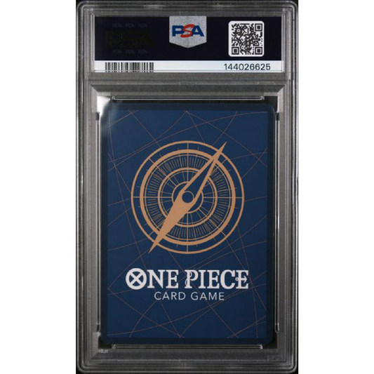 2023 ONE PIECE OP04-KINGDOMS OF INTRIGUE #104 SANJI ALTERNATE ART PSA 9