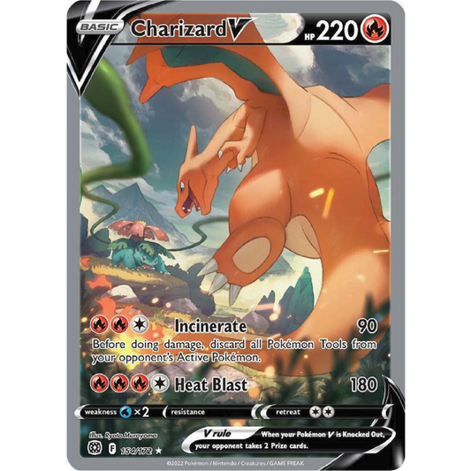 Charizard V (Alternate Full Art) - SWSH09: Brilliant Stars (SWSH09)