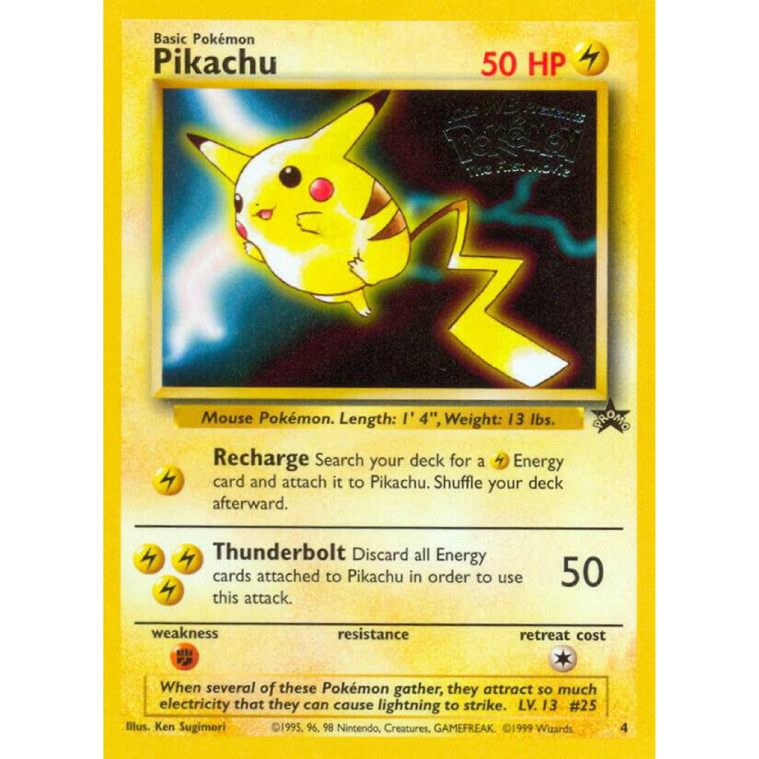 Pikachu (Movie Promo) - WoTC Promo
