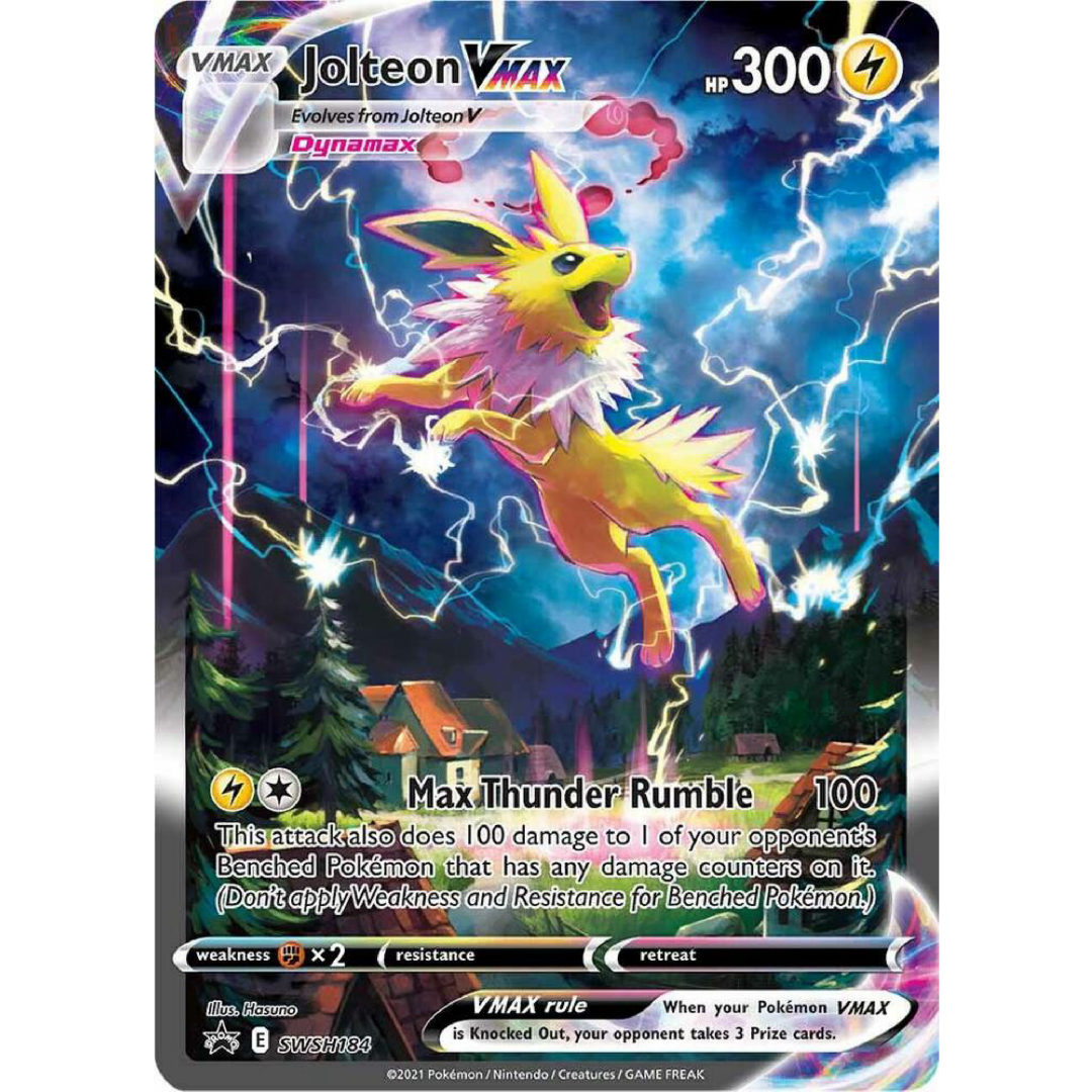 Jolteon VMAX - SWSH184 - SWSH: Sword & Shield Promo Cards