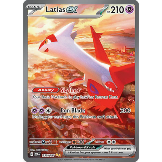Latias ex - 239/191 - SV08: Surging Sparks (SSP)