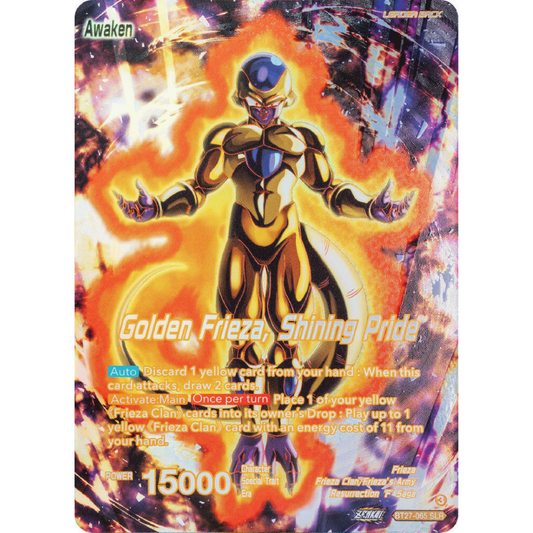 Frieza // Golden Frieza, Shining Pride (SLR) - History of Z (BT27)