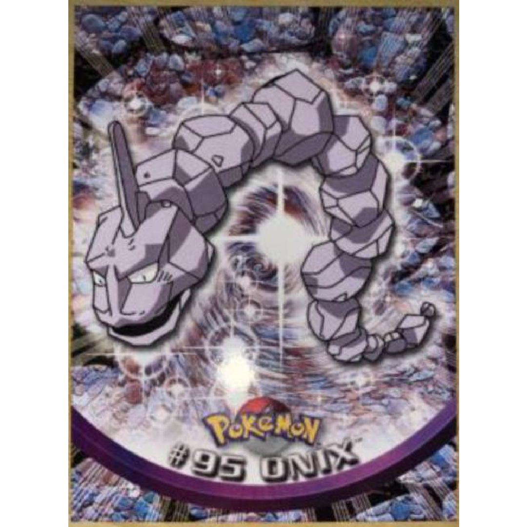 Onix #95 Pokemon 2000 Topps TV