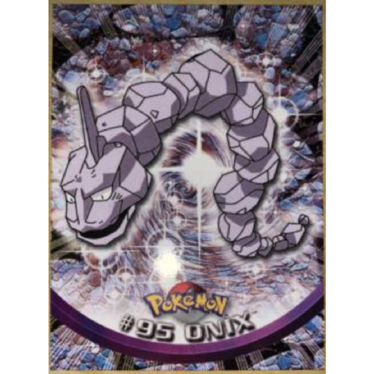 Onix #95 Pokemon 2000 Topps TV
