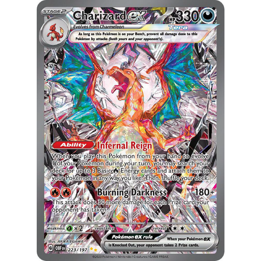 Charizard ex - 223/197 - SV03: Obsidian Flames
