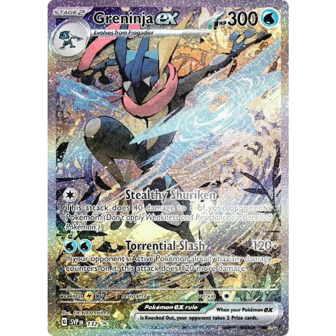 Greninja ex - 132 - SV: Scarlet & Violet Promo Cards (SVP)