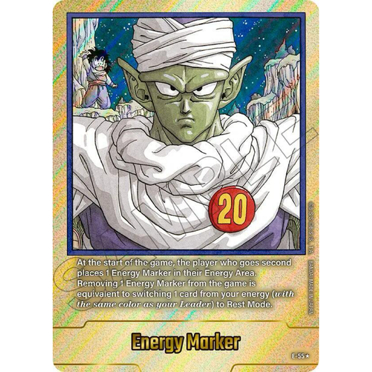 Energy Marker (E-55) (Gold) - Fusion World Energy Markers