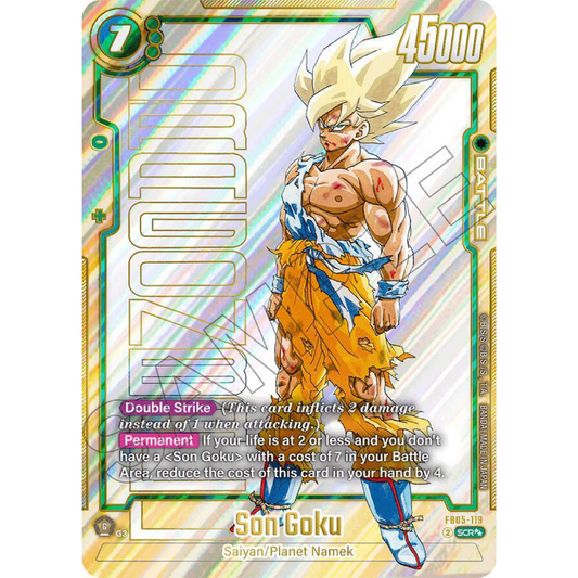 Son Goku - FB05-119 (Super Alternate Art) - Manga Booster 01